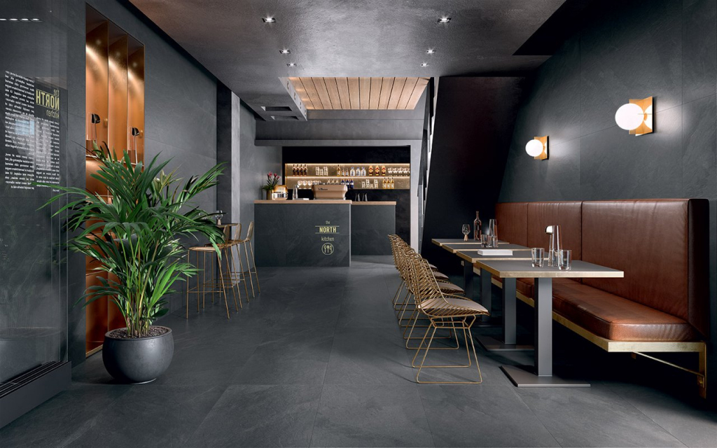 Realizace Velkoformátová dlažba Sant'Agostino Unionstone Mustang 60x120