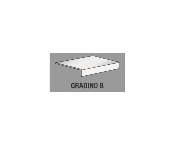 Schodovka jako kámen Mirage Glocal GC08 Chamois Gradino B 33x60 Nat. - hnědá