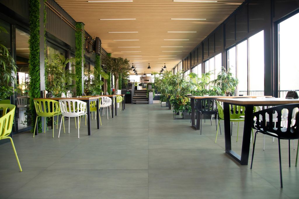 Realizace Restaurace se zelenou dlažbou Gambini D_Project