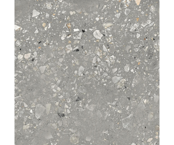 Dlažba jako beton Sant Agostino Logico Cosmo Grey Nat. Rett. 90x90 - šedá