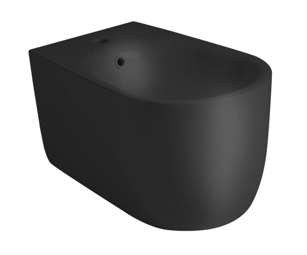 Kerasan Nolita Bidet Závěsný 35x55cm, černá Mat