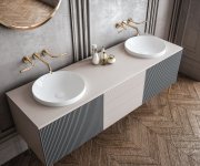 Sapho Keramické Umyvadlo Zápustné, Průměr 43cm, Bílá