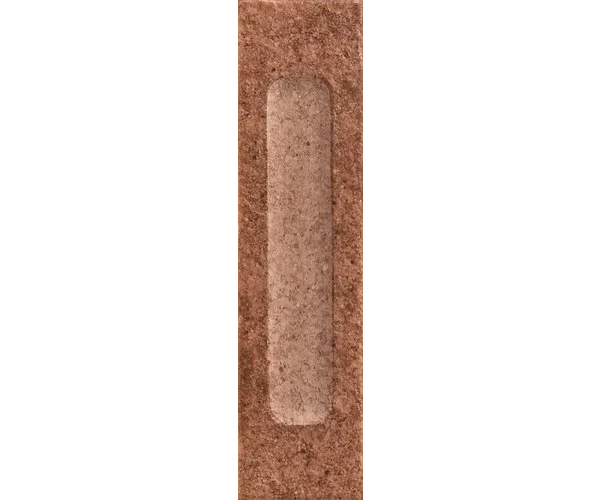 Obklad jako cihla Marca Corona Miniature Fornace Formella Rosso Mattone 6x24 - cihlová