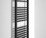 Aqualine Direct Otopné Těleso S Bočním Připojením 600x1680mm, černá Mat
