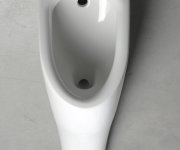 Kerasan Aquatech Urinál Na Postavení Se Zakrytým Přívodem Vody 21x92,5x30 Cm, Včetně Sifonu, Bílá