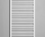 Bruckner Albrecht Otopné Těleso 400x1570 Mm, Středové Připojení, Bílá
