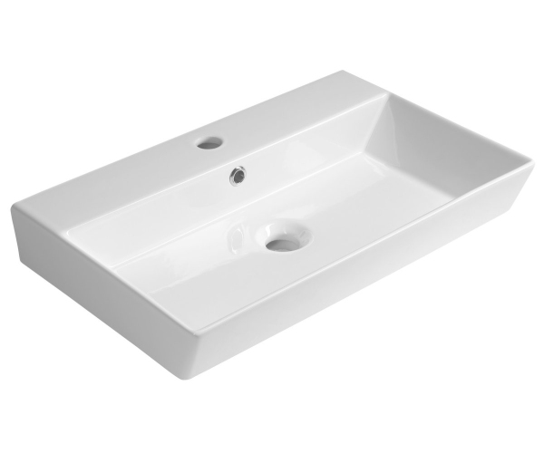 Aqualine Orion Keramické Umyvadlo 59x38,6cm, Bílá