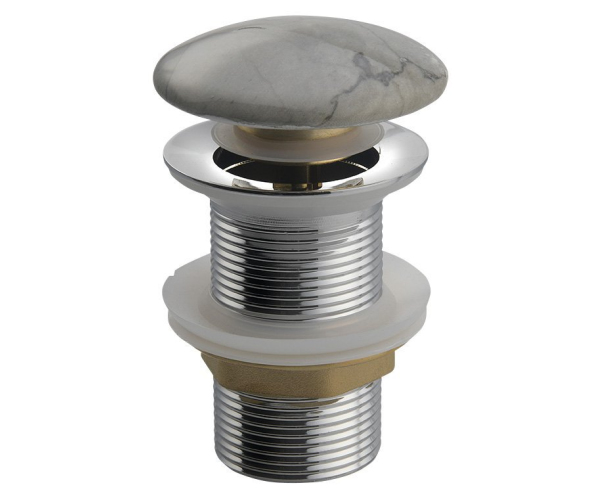 Sapho Dalma Umyvadlová Výpust 5/4“, Click-clack, Grigio