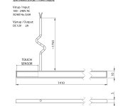 Sapho Lorea Led Pásek 141cm, 1,4w, 6000k