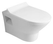 Bruckner Imogen Závěsná Wc Mísa, Rimless, 36x50cm, Bílá