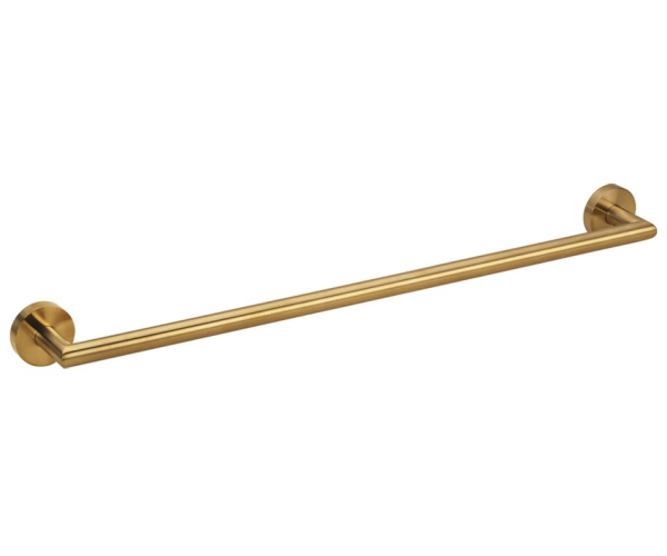 Sapho X-round Gold Držák Ručníků 600mm, Zlato Mat