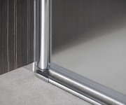 Aqualine Pilot Otočné Sprchové Dveře Dvojkřídlé 1000mm