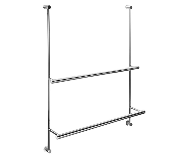 Sapho Závěsný Držák Ručníků Na Sprchovou Zástěnu 600x730x125mm, Chrom