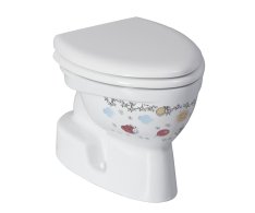 Creavit Kid Wc Mísa Kombi, Spodní Odpad, Dekor