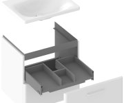 Skříňka pod umyvadlo Balance II - SD Balance II 60 skříňka pod umyvadlo bílá X000001814