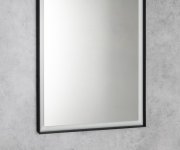 Sapho Sort Zrcadlo S Led Osvětlením 60x80cm, Senzor, 2700-6500k, černá Mat