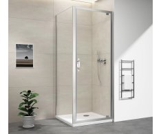 Gelco Sigma Simply čtvercový Sprchový Kout Pivot Dveře 900x900mm L/p Varianta, čiré Sklo