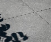 2cm dlažba jako beton Pastorelli Cemento Antracite 80x80 Rett. - šedá (skladem)