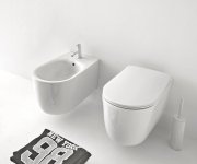 Kerasan Nolita Wc Sedátko, Slim, Soft Close, Bílá