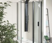 Polysan Zoom Black Obdélníkový Sprchový Kout 1400x1000mm L/p Varianta