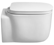 Sapho Organic Závěsná Wc Mísa, Vortex Rimless, 36x52cm, Bílá