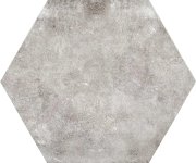 Dlažba jako beton Colorker Amazonia ZYX Tropic Decoro Grey 32x36,8 Hex MIX - šedá