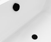 Polysan Vanová Souprava S Napouštěním, Bovden, Délka 800mm, Zátka 72mm, černá Mat