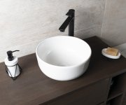 Cerastyle Emmi Keramické Umyvadlo Na Desku, ø 33cm, Bílá