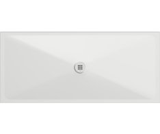 Gsi Keramická Sprchová Vanička, Obdélník 180x80x2cm, Bílá Mat