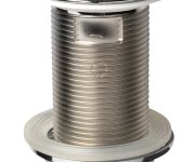 Sapho Blok Umyvadlová Výpust 5/4“, Click-clack, Zátka Leštěný Béžový Travertin