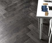 Dlažba jako dřevo Elios Grand Sequoia Ebony 14x84 - hnědá (skladem)