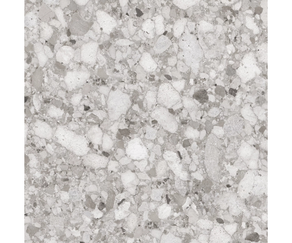 Dlažba jako terrazzo Sant Agostino Venistone Grey 120x120 Kry - šedá