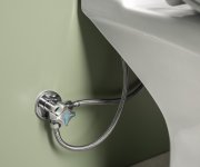 Sapho Kairo Cleanwash Wc Kombi S Bidet. Sprškou, Zadní Odpad, Bílá