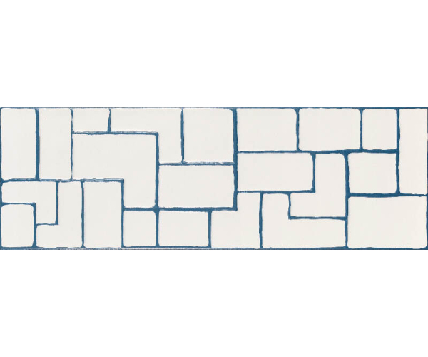 Obklad APE Stay Juk Blue 20x60 - bílá