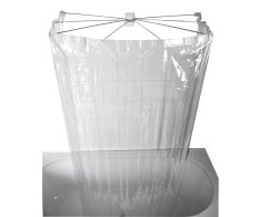 Ridder Ombrella Skládací Sprchová Kabina, 100x70cm, Průhledná