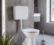 Creavit Wc Kombi, Dvojtlačítko 4/8l, Spodní Odpad, Bílá