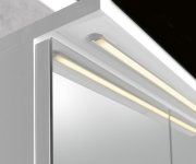 Aqualine Kawa Strip Galerka S Led Osvětlením 60x70x22cm, Bílá