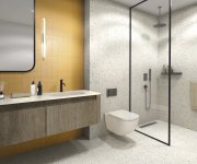 Dlažba jako terrazzo Aleluia Dandy Terrazzo White 20x20 - bílá