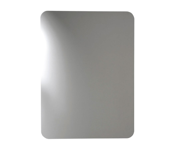 Sapho Ishape Zrcadlo S Broušenou Hranou 50x90cm, Zakulacené Rohy, Cu Free