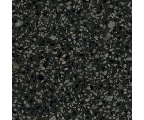 Dlažba jako terrazzo ABK Play Dots Black 20x20 Nat.