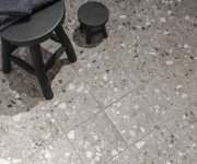 Dlažba jako terrazzo Aleluia Dandy Terrazzo Grey 20x20 - šedá