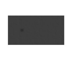 Sprchová vanička Slate Pro - Vanička Slate Pro 160x90 černá matná