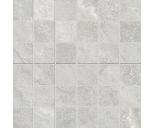 Dlažba jako kámen EdimaxAstor Stream Mosaico (5x5) Silver 30x30 - šedá