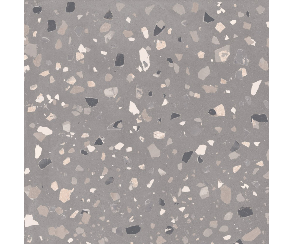 Dlažba jako terrazzo Sant Agostino Deconcrete De-Medium Grey 60x60