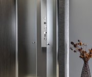 Aqualine Pilot Otočné Sprchové Dveře Dvojkřídlé 800mm