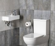 Sapho Minos Keramické Umývátko 40x22cm, Baterie Vpravo, Bílá