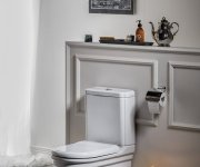 Creavit Antik Wc Kombi, Spodní/zadní Odpad, Bílá