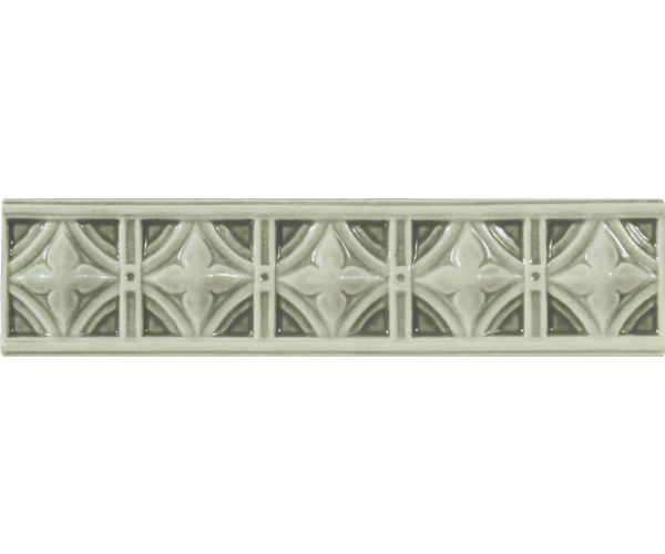 Retro dekor Grazia Essenze Neoclassico Pino 6x26 Luc. - zelená