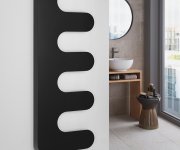 Sapho Evolla Otopné Těleso 490x1390mm, černá Mat