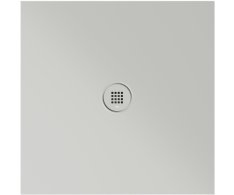 Gsi Keramická Sprchová Vanička, čtverec 80x80x2cm, Cenere Mat